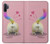 S3923 Cat Bottom Rainbow Tail Case For Samsung Galaxy Note 10 Plus