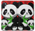 S3929 Cute Panda Eating Bamboo Case For Samsung Galaxy Note 10 Plus