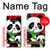 S3929 Cute Panda Eating Bamboo Case For Note 9 Samsung Galaxy Note9