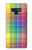 S3942 LGBTQ Rainbow Plaid Tartan Case For Note 9 Samsung Galaxy Note9