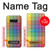 S3942 LGBTQ Rainbow Plaid Tartan Case For Note 8 Samsung Galaxy Note8
