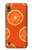 S3946 Seamless Orange Pattern Case For Samsung Galaxy A10