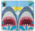 S3947 Shark Helicopter Cartoon Case For Samsung Galaxy A10