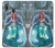 S3911 Cute Little Mermaid Aqua Spa Case For Samsung Galaxy A20, Galaxy A30