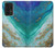 S3920 Abstract Ocean Blue Color Mixed Emerald Case For Samsung Galaxy A33 5G