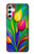 S3926 Colorful Tulip Oil Painting Case For Samsung Galaxy A34 5G