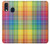 S3942 LGBTQ Rainbow Plaid Tartan Case For Samsung Galaxy A40