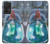 S3912 Cute Little Mermaid Aqua Spa Case For Samsung Galaxy A52, Galaxy A52 5G
