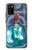 S3912 Cute Little Mermaid Aqua Spa Case For Samsung Galaxy A02s, Galaxy M02s  (NOT FIT with Galaxy A02s Verizon SM-A025V)