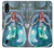 S3911 Cute Little Mermaid Aqua Spa Case For Samsung Galaxy A01