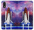 S3913 Colorful Nebula Space Shuttle Case For Samsung Galaxy A01