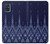 S3950 Textile Thai Blue Pattern Case For Samsung Galaxy A51