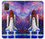 S3913 Colorful Nebula Space Shuttle Case For Samsung Galaxy A71