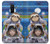 S3915 Raccoon Girl Baby Sloth Astronaut Suit Case For Samsung Galaxy A6 (2018)