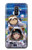 S3915 Raccoon Girl Baby Sloth Astronaut Suit Case For Samsung Galaxy A6+ (2018), J8 Plus 2018, A6 Plus 2018