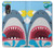 S3947 Shark Helicopter Cartoon Case For Samsung Galaxy Xcover 5