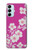 S3924 Cherry Blossom Pink Background Case For Samsung Galaxy M14