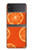 S3946 Seamless Orange Pattern Case For Samsung Galaxy Z Flip 4