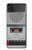 S3953 Vintage Cassette Player Graphic Case For Samsung Galaxy Z Flip 3 5G