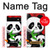 S3929 Cute Panda Eating Bamboo Case For Google Pixel 6a