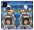 S3915 Raccoon Girl Baby Sloth Astronaut Suit Case For Google Pixel 5