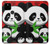 S3929 Cute Panda Eating Bamboo Case For Google Pixel 4a 5G