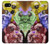 S3914 Colorful Nebula Astronaut Suit Galaxy Case For Google Pixel 3a