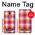 S3941 LGBT Lesbian Pride Flag Plaid Case For LG K10 (2018), LG K30