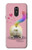 S3923 Cat Bottom Rainbow Tail Case For LG Q Stylo 4, LG Q Stylus