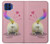 S3923 Cat Bottom Rainbow Tail Case For Motorola One 5G