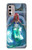 S3912 Cute Little Mermaid Aqua Spa Case For Motorola Moto G Stylus 4G (2022)