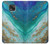 S3920 Abstract Ocean Blue Color Mixed Emerald Case For Motorola Moto G Power (2021)