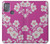 S3924 Cherry Blossom Pink Background Case For Motorola Moto G50