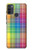S3942 LGBTQ Rainbow Plaid Tartan Case For Motorola Moto G50