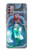 S3912 Cute Little Mermaid Aqua Spa Case For Motorola Moto G30, G20, G10