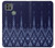 S3950 Textile Thai Blue Pattern Case For Motorola Moto G9 Power