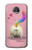 S3923 Cat Bottom Rainbow Tail Case For Motorola Moto Z2 Play, Z2 Force