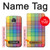 S3942 LGBTQ Rainbow Plaid Tartan Case For Motorola Moto Z2 Play, Z2 Force