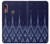 S3950 Textile Thai Blue Pattern Case For Motorola Moto E6 Plus, Moto E6s