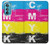 S3930 Cyan Magenta Yellow Key Case For Motorola Edge 30