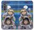 S3915 Raccoon Girl Baby Sloth Astronaut Suit Case For Motorola Edge (2022)