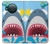 S3947 Shark Helicopter Cartoon Case For Nokia X10