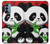 S3929 Cute Panda Eating Bamboo Case For OnePlus Nord N200 5G