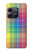 S3942 LGBTQ Rainbow Plaid Tartan Case For OnePlus 10T
