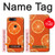 S3946 Seamless Orange Pattern Case For OnePlus 5T
