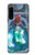 S3912 Cute Little Mermaid Aqua Spa Case For Sony Xperia 5 IV