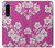 S3924 Cherry Blossom Pink Background Case For Sony Xperia 5 III