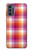 S3941 LGBT Lesbian Pride Flag Plaid Case For Motorola Moto G62 5G