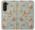 S3910 Vintage Rose Case For Samsung Galaxy Z Fold 5