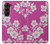 S3924 Cherry Blossom Pink Background Case For Samsung Galaxy Z Fold 5